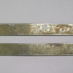 Pair of Paperweights or Rulers