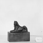 Small Statue of a Sphinx with Royal Head