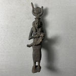 Statuette of Isis Seated Nursing the Child Horus