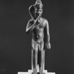 Seated Statuette of the Child Horus Seated