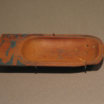 Cosmetic Dish in Form of Cartouche Containing Fish
