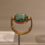 Scarab of Thutmose III Mounted in Ring