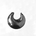Large Crescent - Shaped Earring