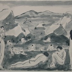 Nude Figures in a Landscape