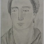 Head of Woman with Earrings