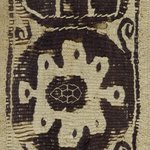 Band Fragment with Figural and Botanical Decoration
