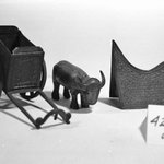 Model of Cart Drawn by Water Buffalo