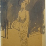 Standing Woman with Muff