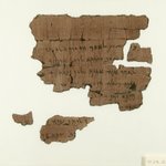 Papyrus Fragments Inscribed in Aramaic