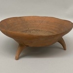 Tripod Pottery Bowl