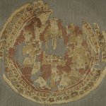 Roundel Fragment with Figural Decoration