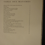 Table of Contents for Portfolio, "Miserere"