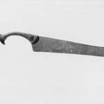 Ceremonial Saw in the Shape of a Ma`at-Feather