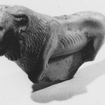 Statuette of a Striding Lion