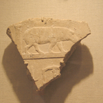 Relief of a Hippopotamus