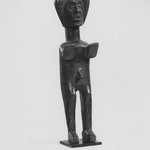 Female Figure Standing with Foreshortened Arms