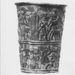 Beaker (Repoussé Relief Decoration in Two Registers)