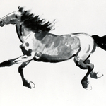 Horizontal Scroll, Galloping Horse