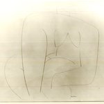 Untitled (Abstracted Seated Female Nude)