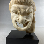 Comic Mask, Held by a Right Hand