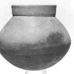 Biconical Vessel with Offset Rim