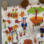 Wallpaper, Alice in Wonderland pattern