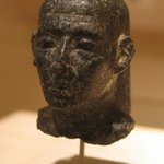 Head of a Man with Shaven Skull and Large Ears