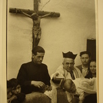 [Untitled] (Christening Scene with Crucifix in Background)