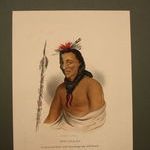 Tshu-Gue-Ga, a Celebrated Chief Half Winnebago and Half French