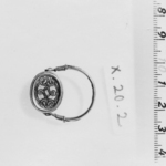 Scarab with Design Interlaced Scrolls