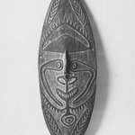 Shield  with Face Motif