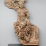 Relief Tile Depicting Balarama Abducted by the Demon Pralamba