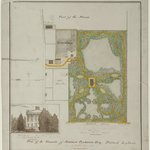 Plan of the Grounds of Matthew Clarkson, Esq. Flatbush Long Island