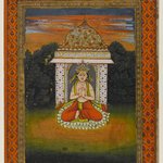 Miniature Painting, Enshrined Deity