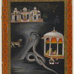 Krishna Carried Across the River