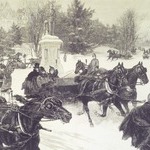 Sleighing in Central Park