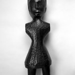 Figure of a Standing Female Used in a Potlatch