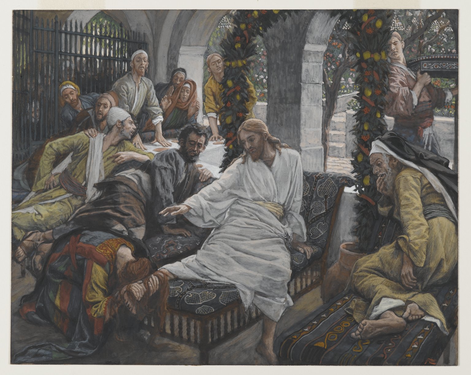 'The Ointment of the Magdalene' by James Tissot