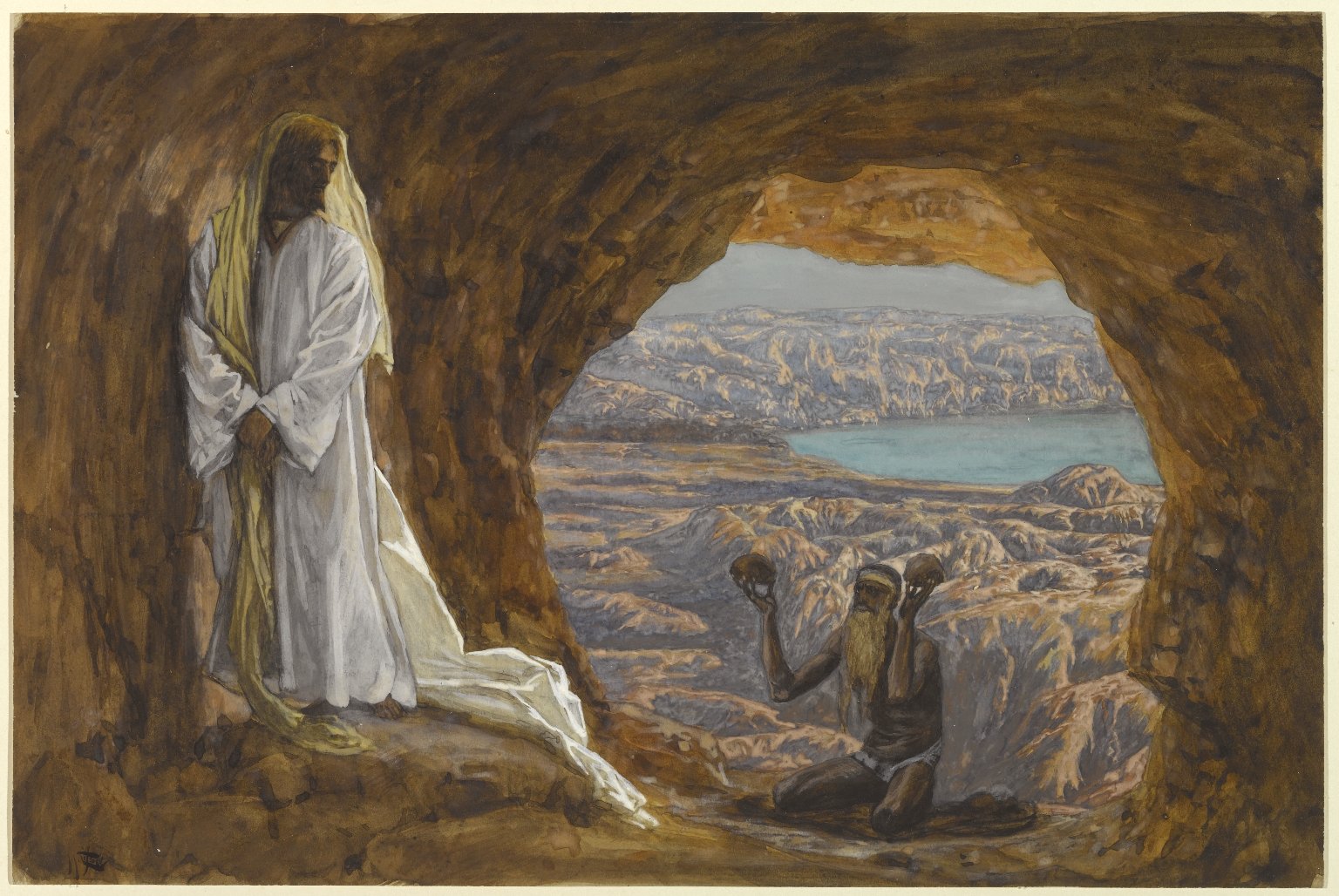 Temptation Of Jesus In The Desert