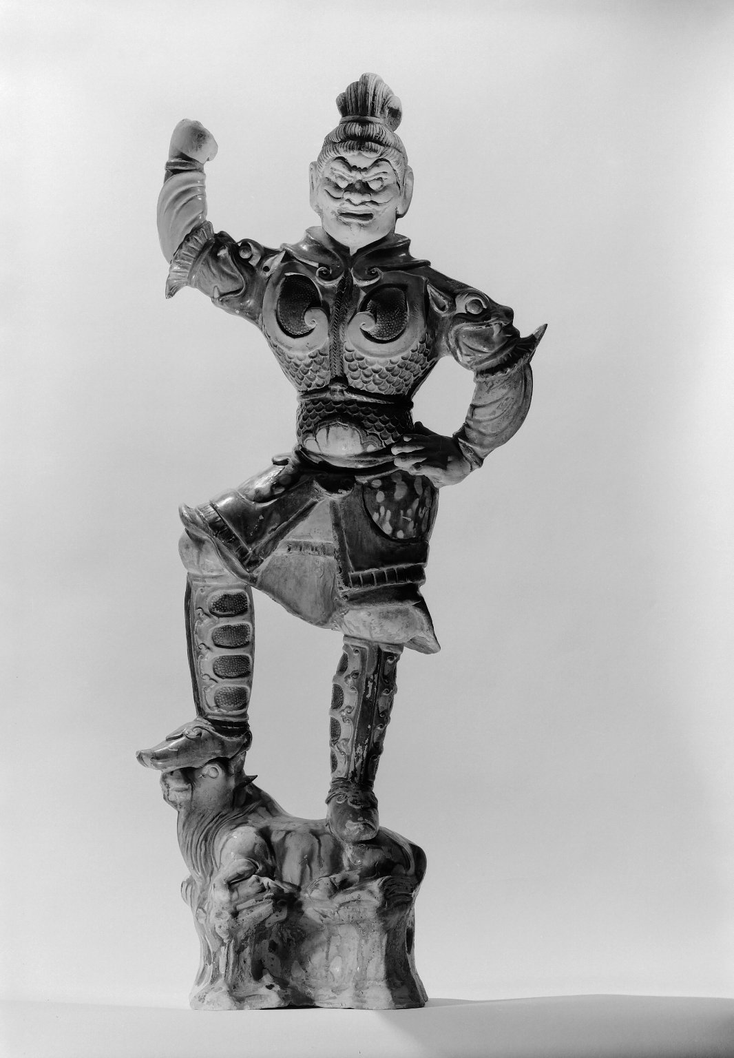 Lokapala on a Recumbent Bull