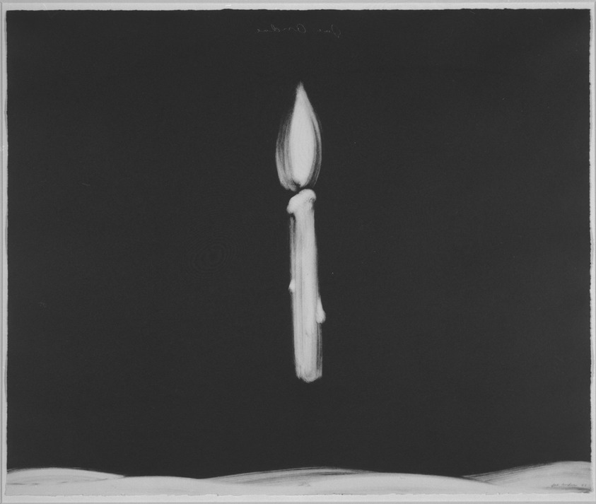Joe Andoe (American, born 1955). <em>Untitled</em>, 1991. Monoprint on paper Brooklyn Museum, Gift of Rita Fraad in memory of her husband, Daniel J. Fraad, Jr., 1992.118.2. © artist or artist's estate (Photo: Brooklyn Museum, 1992.118.2_bw.jpg)
