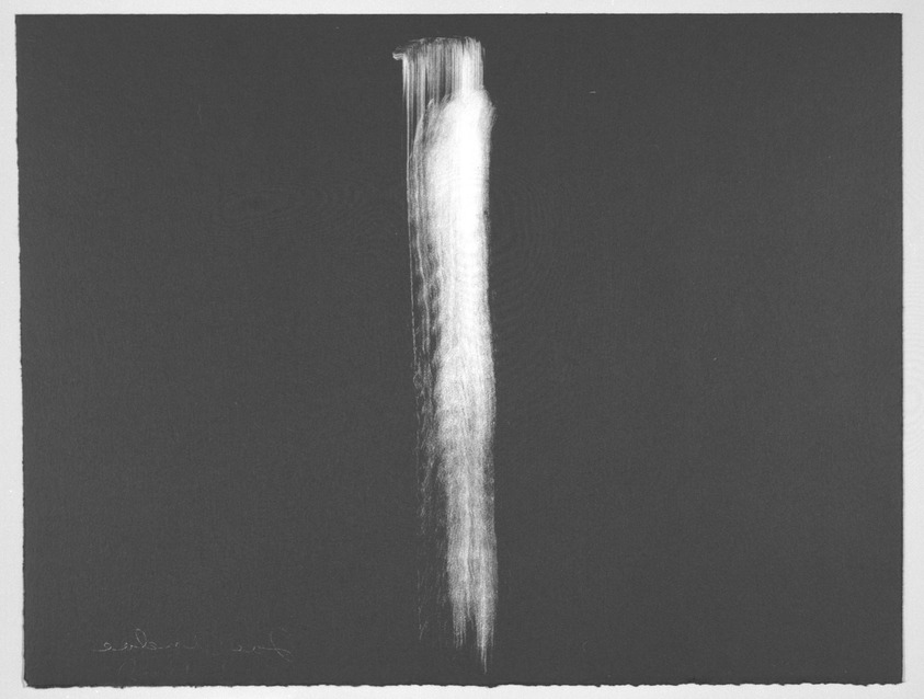 Joe Andoe (American, born 1955). <em>Untitled</em>, 1991. Unique monotype on paper, 19 1/8 x 14 1/2 in. (48.5 x 36.8 cm). Brooklyn Museum, Robert A. Levinson Fund, 1993.135.2. © artist or artist's estate (Photo: Brooklyn Museum, 1993.135.2_bw.jpg)