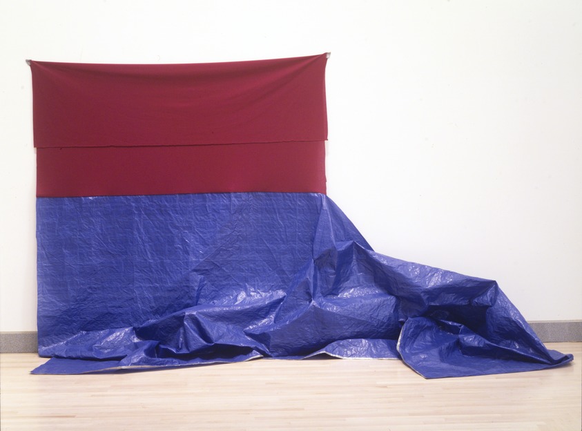 James Hyde (American, born 1958). <em>Float</em>, 1993. Polyester knit fabric, plastic tarpaulin and tape, display dimensions: 82 × 135 × 48 in. (208.3 × 342.9 × 121.9 cm). Brooklyn Museum, Gift of Arlene and Barry Hockfield, 1993.159. © artist or artist's estate (Photo: Brooklyn Museum, 1993.159_transpc002.jpg)
