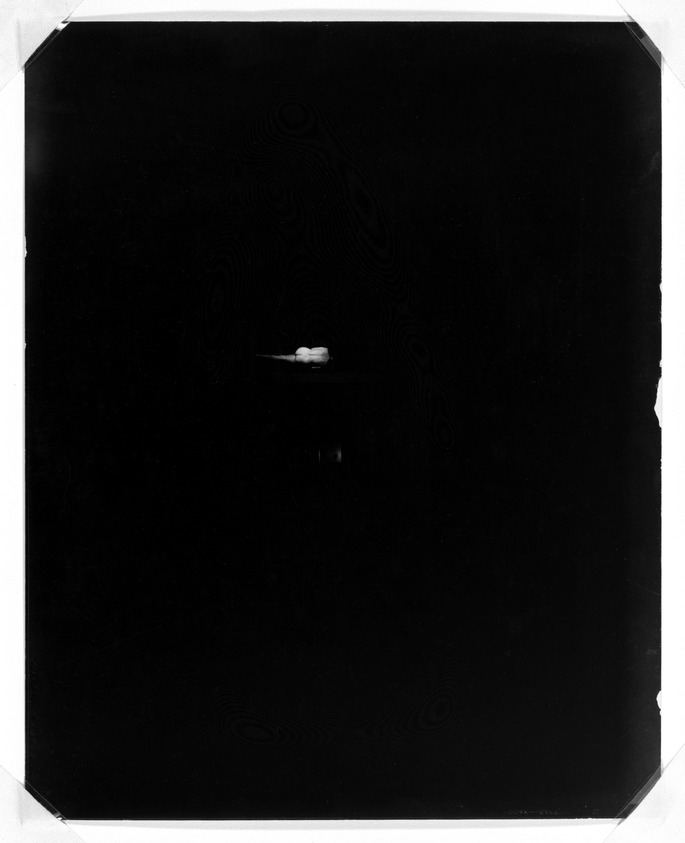 Harry Callahan (American, 1912-1999). <em>Eleanor</em>, 1949. Gelatin silver print, 8 x 10 in.  (20.3 x 25.4 cm). Brooklyn Museum, Purchased with funds given by the Horace W. Goldsmith Foundation, Ardian Gill, the Coler Foundation, Harry Kahn, and Mrs. Carl L. Selden, 1995.76.1. © artist or artist's estate (Photo: Brooklyn Museum, 1995.76.1_bw.jpg)