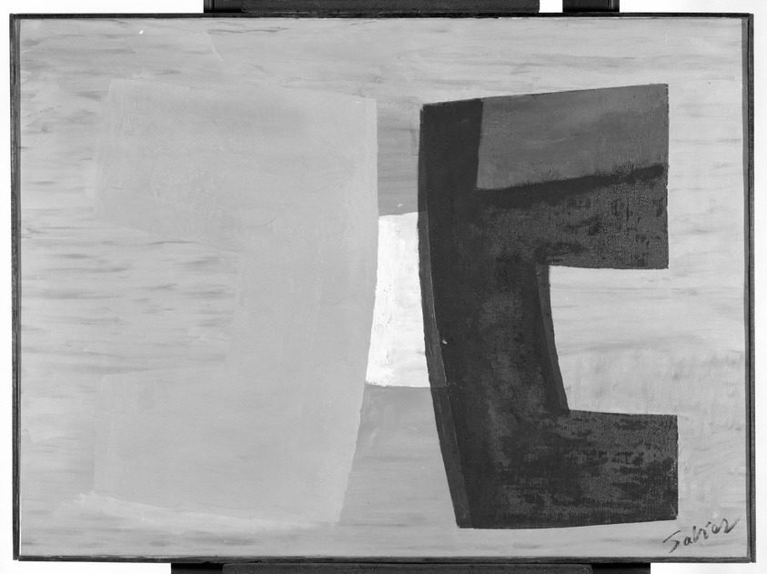 George Sakier (American, 1897-1988). <em>Untitled (AC 001)</em>, 1930. Oil on linen, 26 1/4 x 35 3/4 in. (66.7 x 90.8 cm). Brooklyn Museum, Gift of the George Sakier Foundation, 1996.44. © artist or artist's estate (Photo: Brooklyn Museum, 1996.44_bw_SL1.jpg)