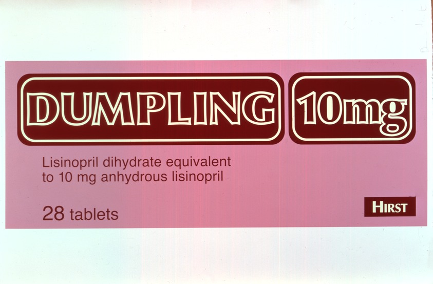 Damien Hirst (British, born 1965). <em>Dumpling</em>, 1999. Screenprint in 13 parts, 60 1/8 x 39 7/8 in.  (152.7 x 101.3 cm). Brooklyn Museum, Gift of the Prints and Photographs Council, Alfred T. White Fund, Emily Winthrop Miles Fund, and Mary Smith Dorward Fund, 2000.110b. © artist or artist's estate (Photo: Brooklyn Museum, 2000.110b.jpg)