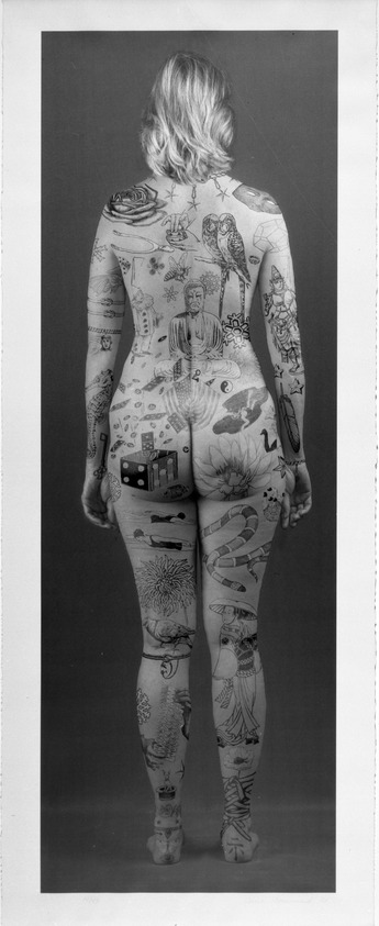 Jane Hammond (American, born 1950). <em>Tabula Rosa</em>, 2000–2001. Inkjet print, 79 x 46 in.  (200.7 x 116.8 cm). Brooklyn Museum, Alfred T. White Fund, 2001.69. © artist or artist's estate (Photo: Brooklyn Museum, 2001.69_bw.jpg)