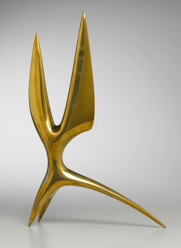 Antoine Poncet (Swiss, born 1928). <em>Composition</em>, mid 1970s. Polished bronze, 17 x 12 x 5in. (43.2 x 30.5 x 12.7cm). Brooklyn Museum, Gift of The Beatrice and Samuel A. Seaver Foundation, 2004.30.16. © artist or artist's estate (Photo: Brooklyn Museum, 2004.30.16_PS1.jpg)