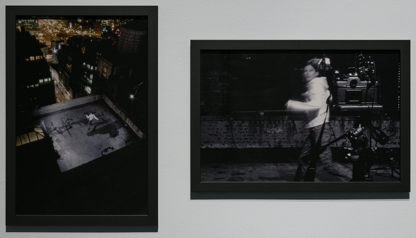 Barbara Probst (German, born 1964). <em>Exposure #1 2000</em>, 2002. Chromogenic photograph, image (each): 24 × 15 15/16 in. (61 × 40.5 cm). Brooklyn Museum, The Sir Mark Fehrs Haukohl Photography Collection at the Los Angeles County Museum of Art and Brooklyn Museum, 2022.18.12a-b. © artist or artist's estate (Photo: Brooklyn Museum, 2022.18.12a-b_in_situ_PS20.jpg)