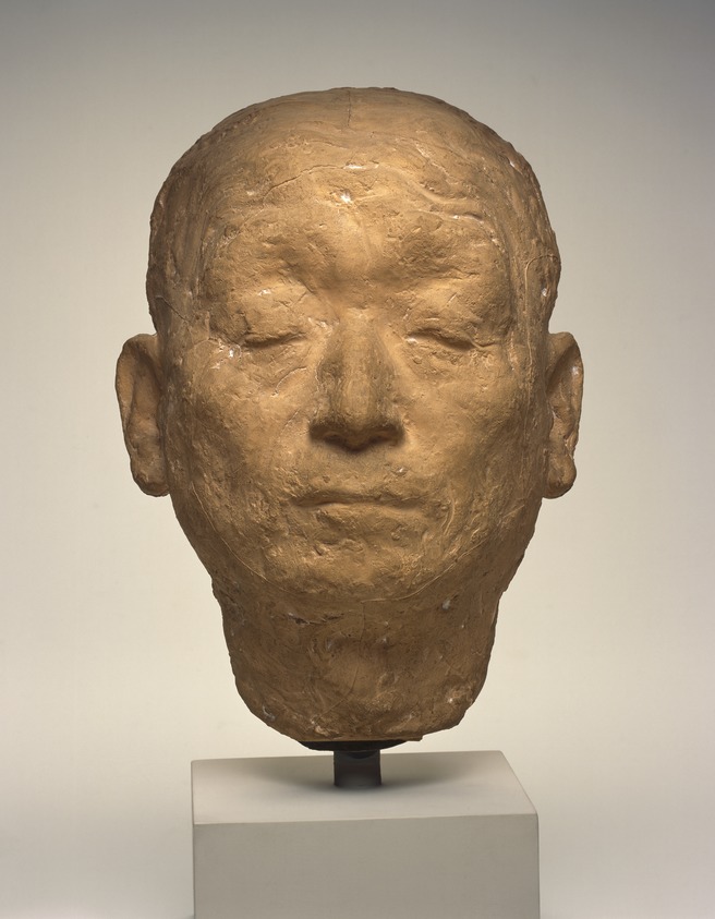 Isamu Noguchi (American, 1904–1988). <em>My Uncle</em>, 1931. Terracotta, plaster, 16 1/2 × 9 × 8 in. (41.9 × 22.9 × 20.3 cm). Brooklyn Museum, Dick S. Ramsay Fund, 42.339. © artist or artist's estate (Photo: Brooklyn Museum, 42.339_front_SL1.jpg)